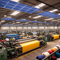 Textile Solar Rooftop